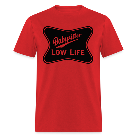 Babysitter - Black - Unisex Classic T-Shirt - red
