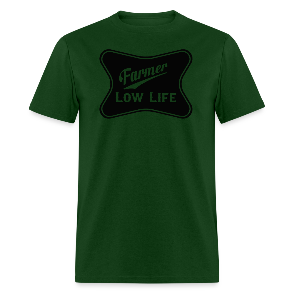 Farmer - Black - Unisex Classic T-Shirt - forest green
