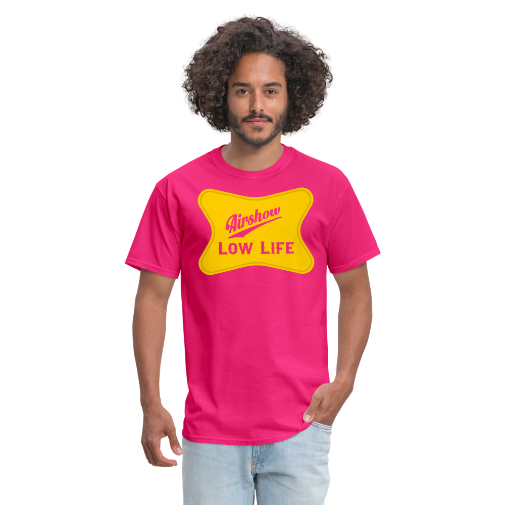 Airshow yellow logo - Unisex Classic T-Shirt - fuchsia