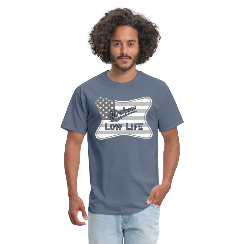 Airshow - American flag - Unisex Classic T-Shirt - denim