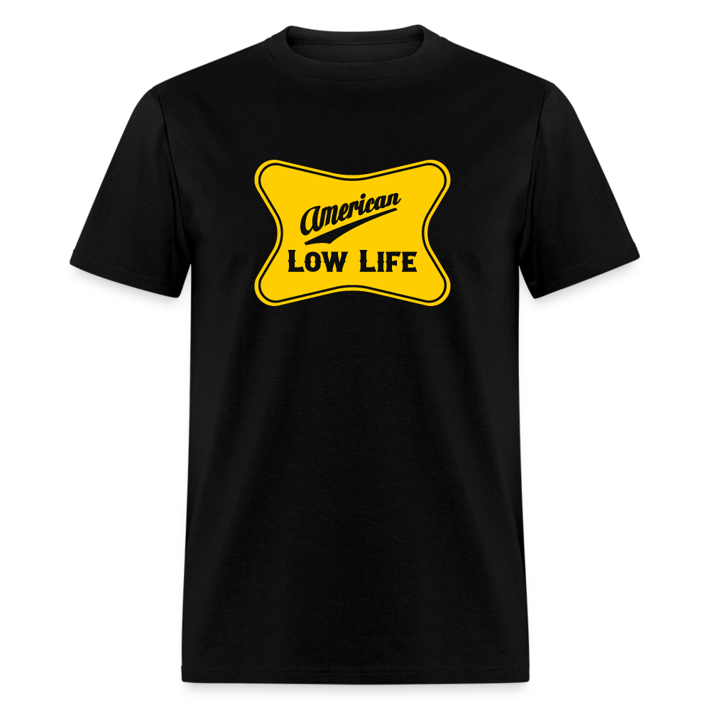 American - Yellow - (Unisex) Classic T-Shirt - black