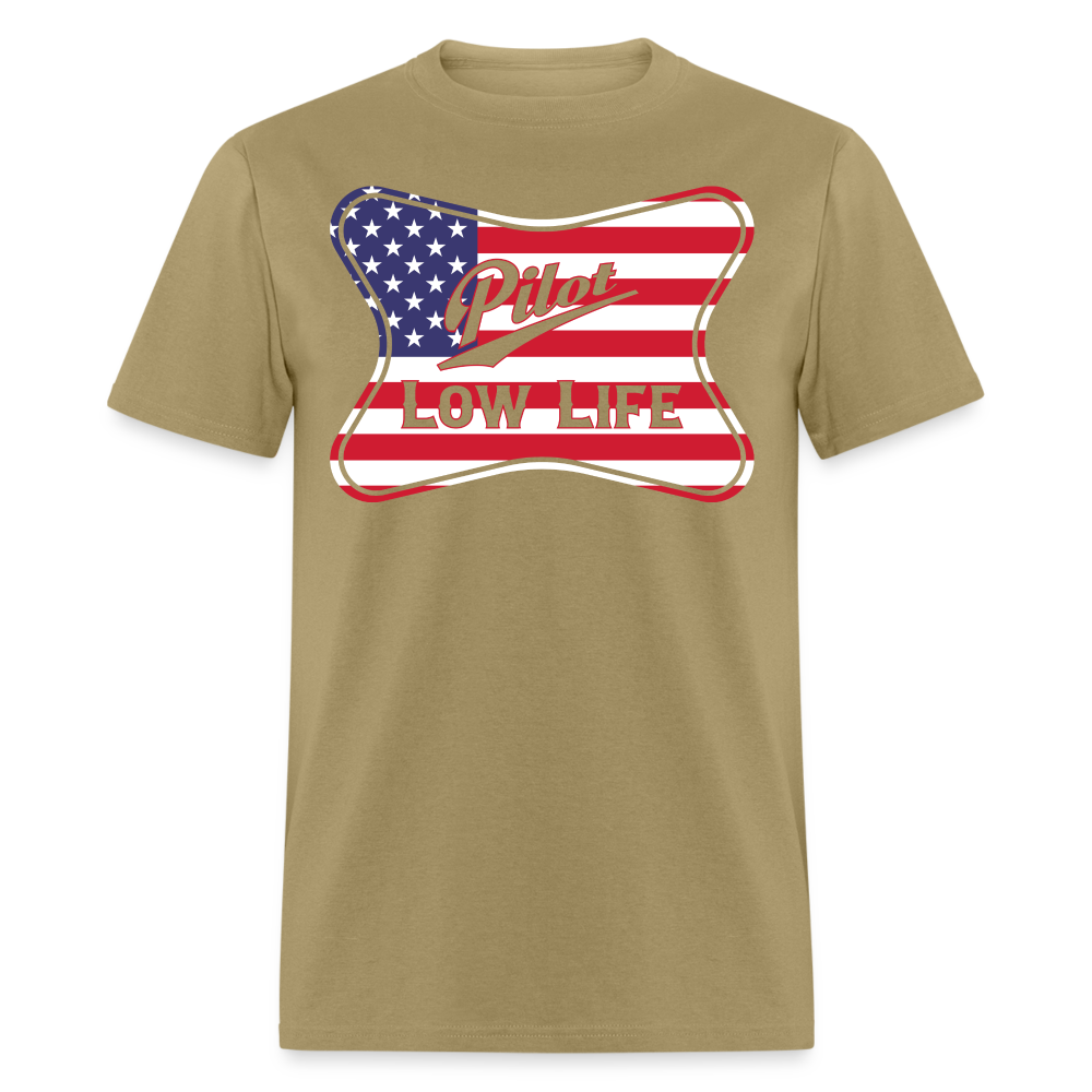 Pilot - Patriotic - Unisex Classic T-Shirt - khaki