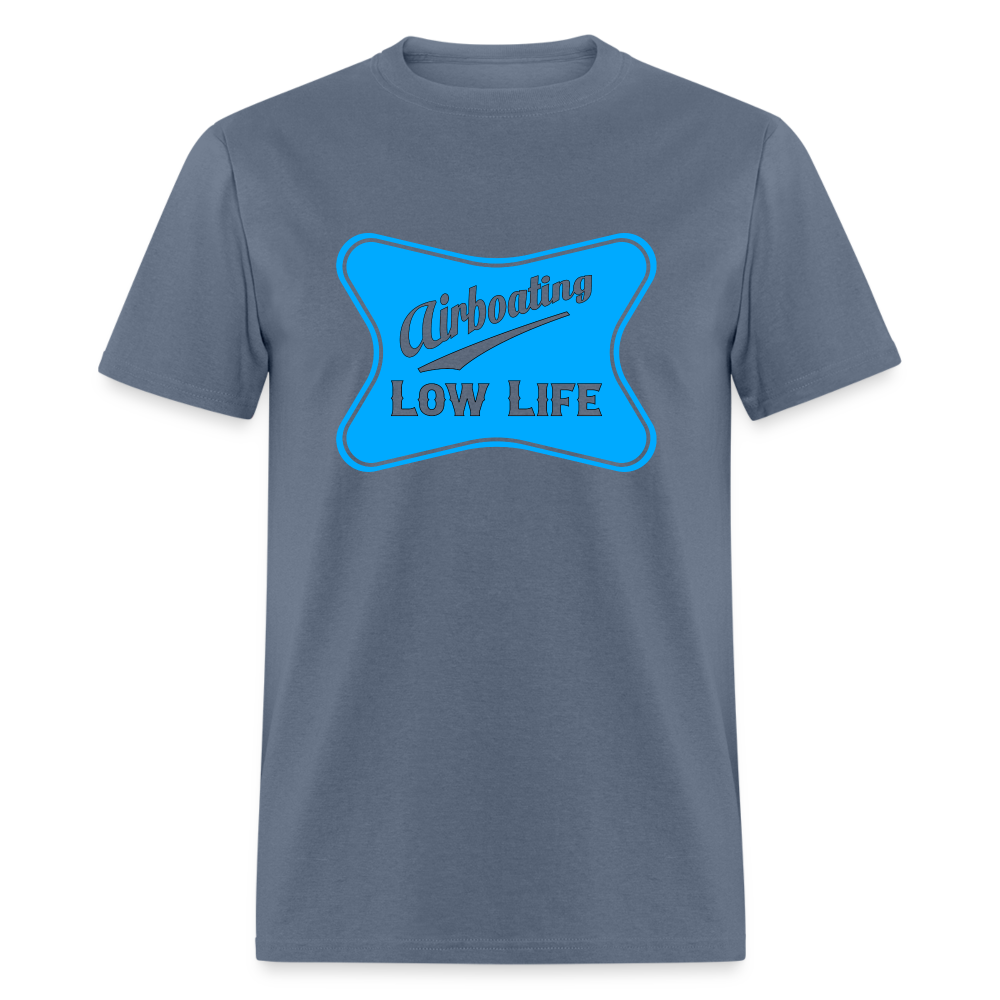 Airboating - Light Blue - (Unisex) Classic T-Shirt - denim