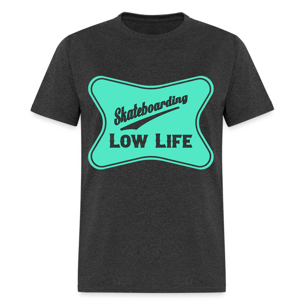 Skateboarding - Teal - Unisex Classic T-Shirt - heather black