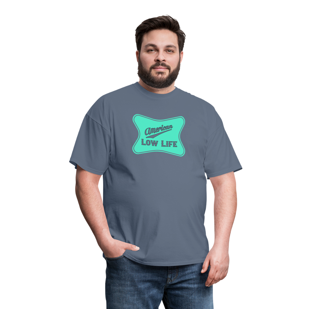 American - Teal - (Unisex) Classic T-Shirt - denim