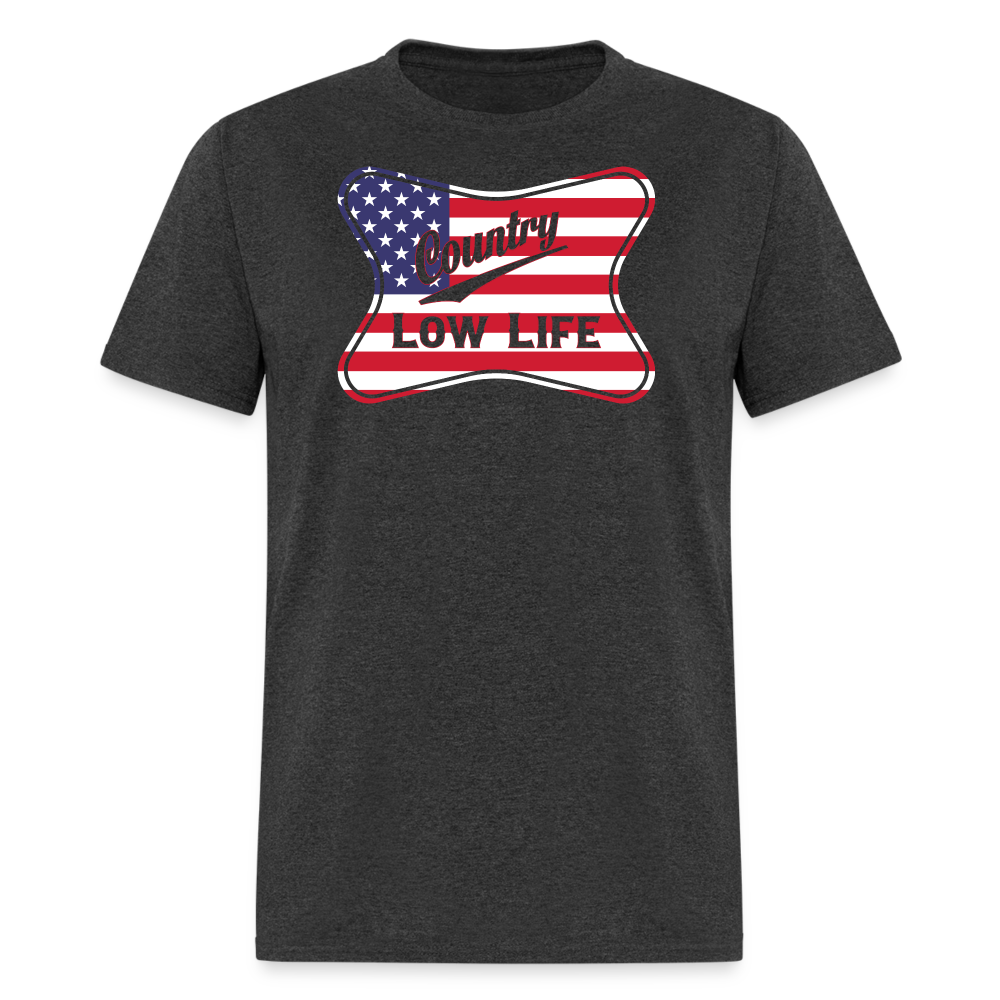 Country - Patriotic - Unisex Classic T-Shirt - heather black
