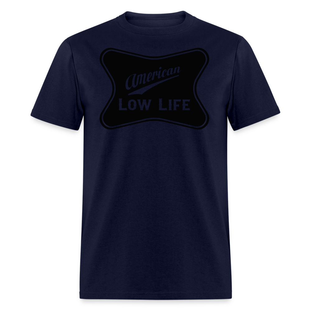 American - Black - (Unisex) Classic T-Shirt - navy