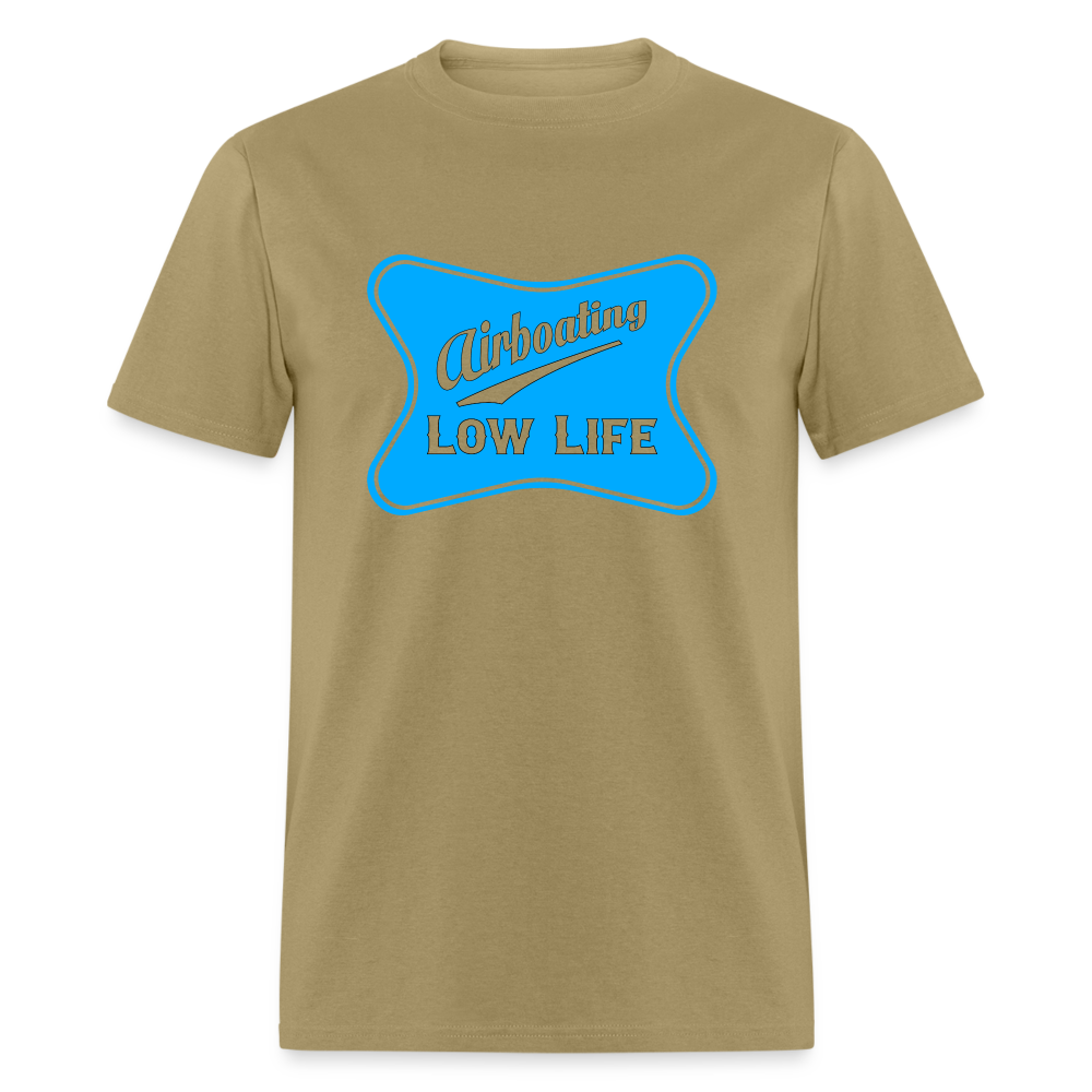 Airboating - Light Blue - (Unisex) Classic T-Shirt - khaki