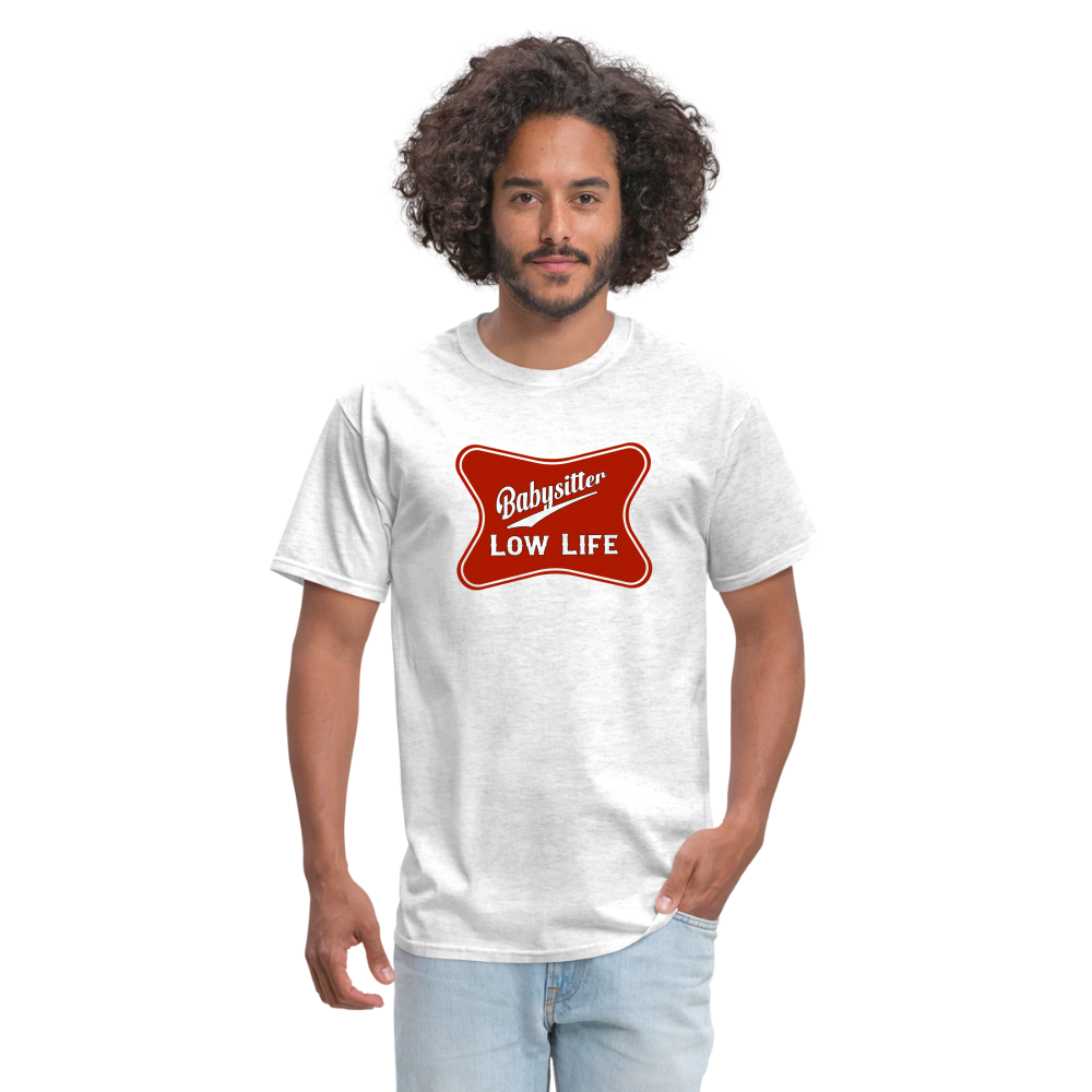 Babysitter - Red - (Unisex) Classic T-Shirt - light heather gray