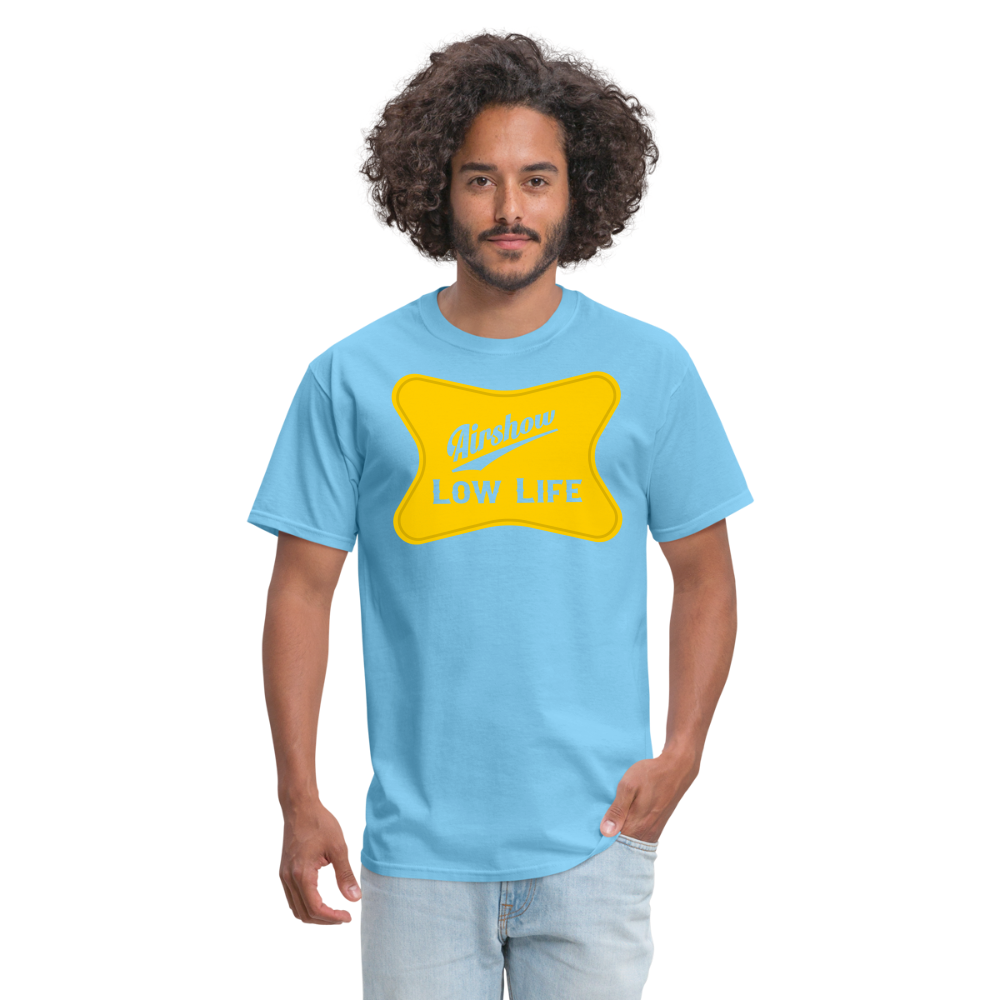 Airshow yellow logo - Unisex Classic T-Shirt - aquatic blue