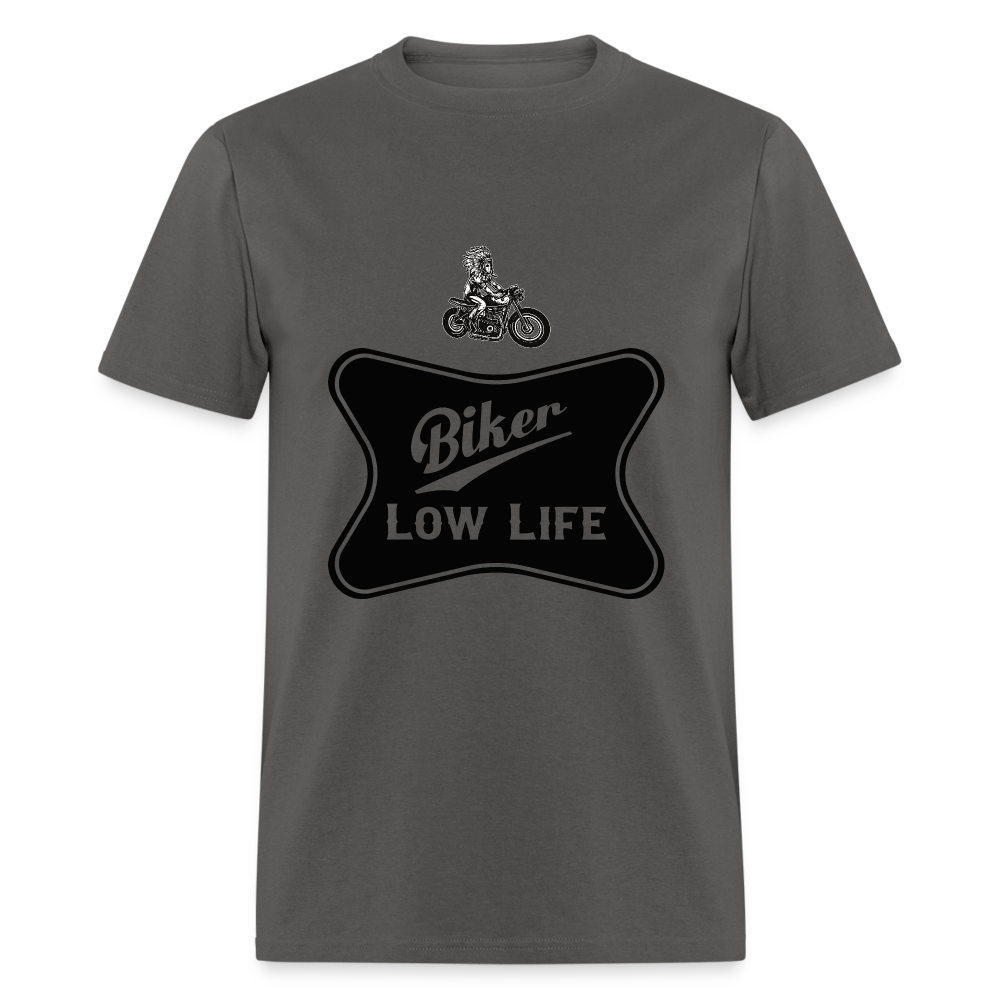 Biker - black - Unisex Classic T-Shirt - charcoal