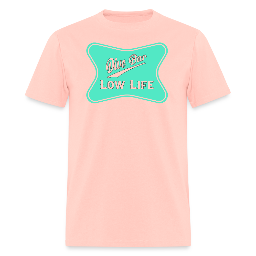 Dive Bar - Teal - Unisex Classic T-Shirt - blush pink 