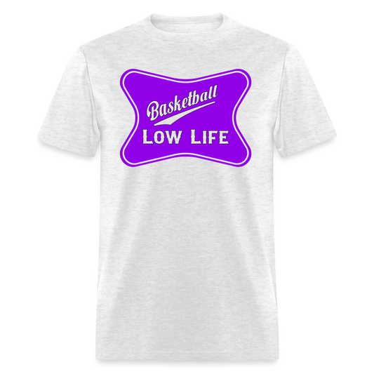 Basketball - Purple - Unisex Classic T-Shirt - light heather gray