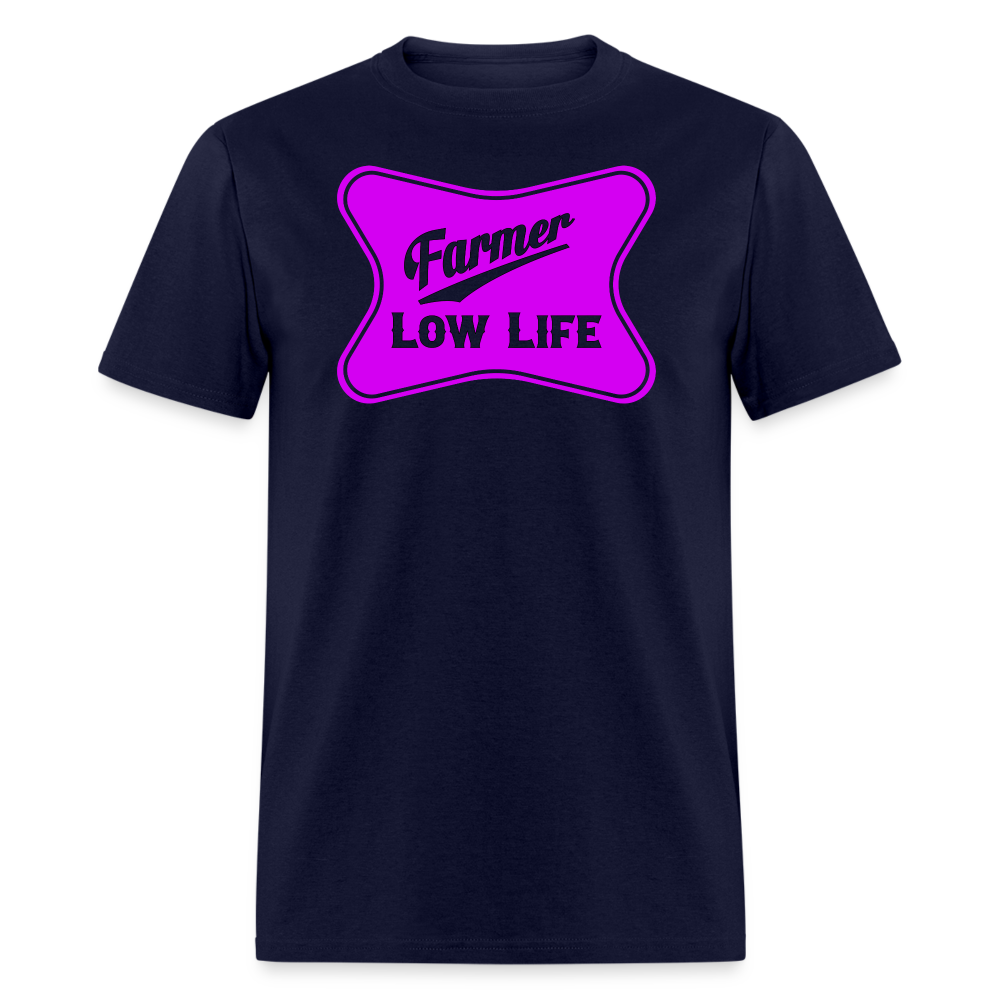 Farmer - Pink - Unisex Classic T-Shirt - navy
