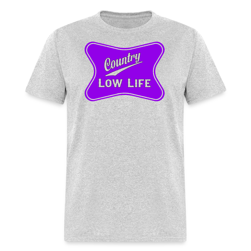 Country - Purple - Unisex Classic T-Shirt - heather gray