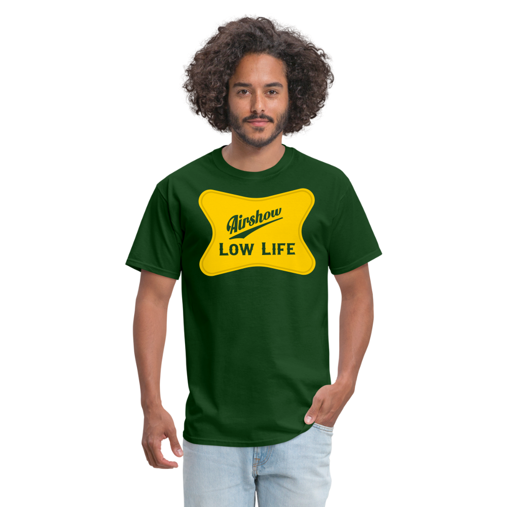 Airshow yellow logo - Unisex Classic T-Shirt - forest green