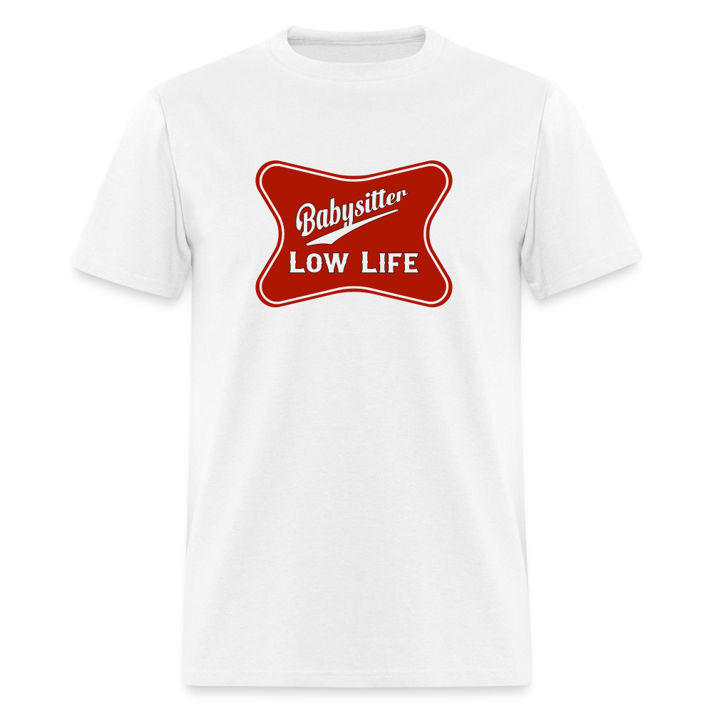 Babysitter - Red - (Unisex) Classic T-Shirt - white