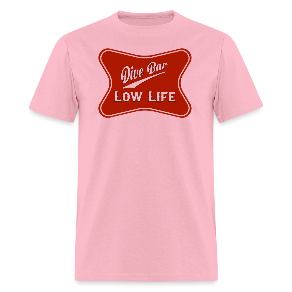 Dive Bar - Red - Unisex Classic T-Shirt - pink