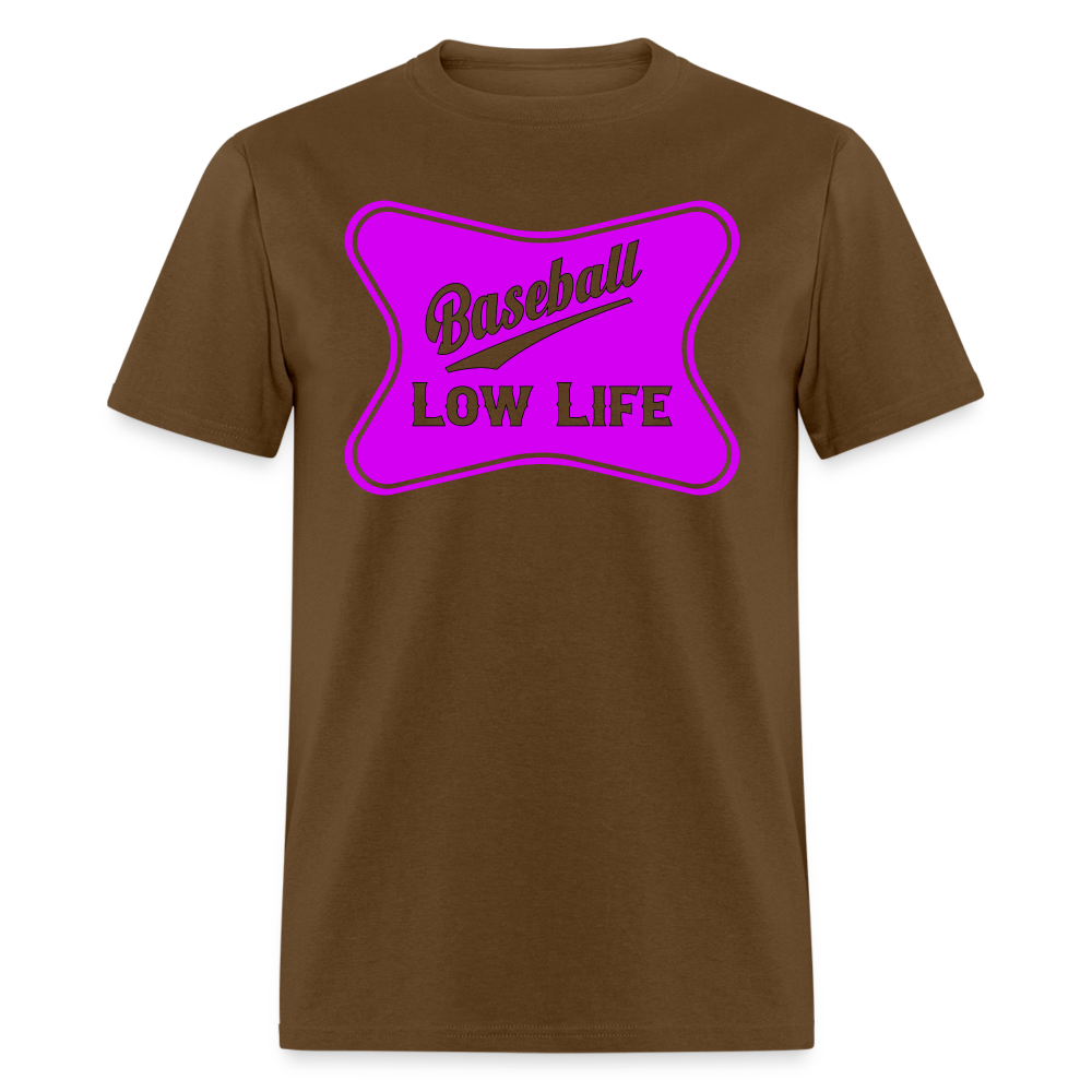 Baseball - Pink - Unisex Classic T-Shirt - brown