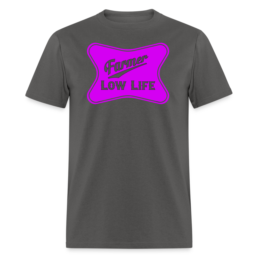 Farmer - Pink - Unisex Classic T-Shirt - charcoal