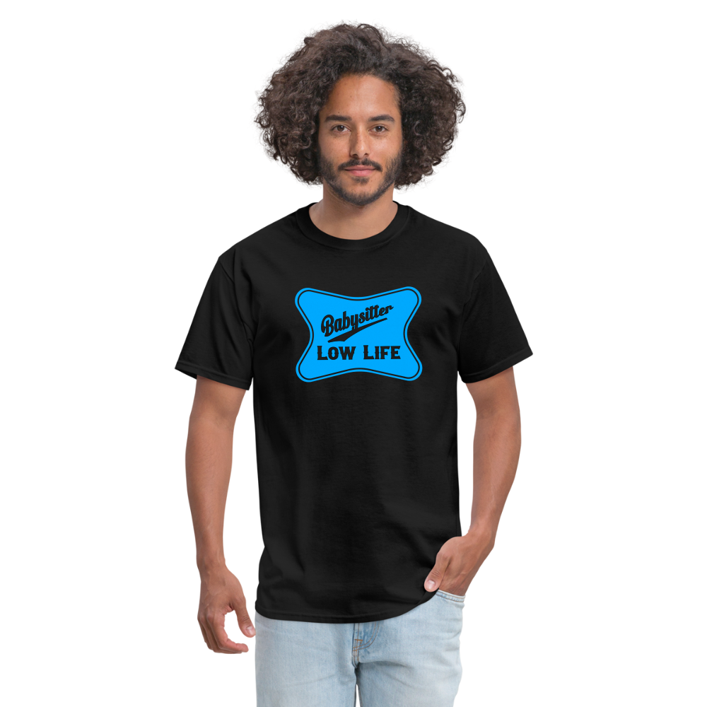 Babysitter - Light Blue - (Unisex) Classic T-Shirt - black
