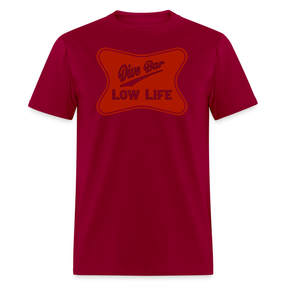 Dive Bar - Red - Unisex Classic T-Shirt - dark red