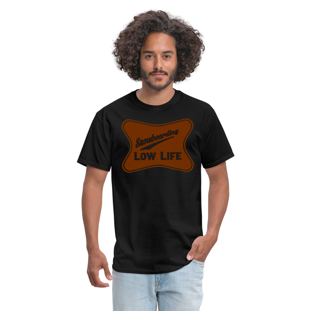 Snowboarding - Brown - Unisex Classic T-Shirt - black