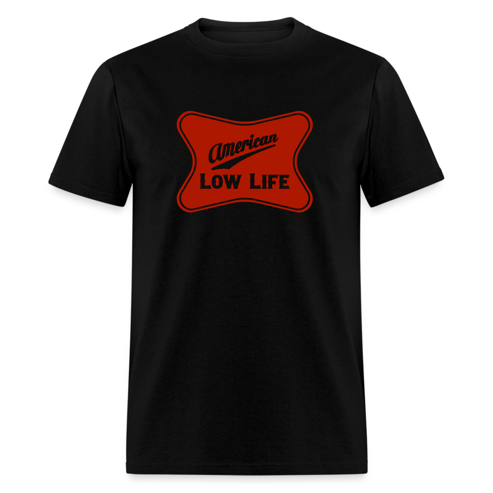 American - Red - (Unisex) Classic T-Shirt - black
