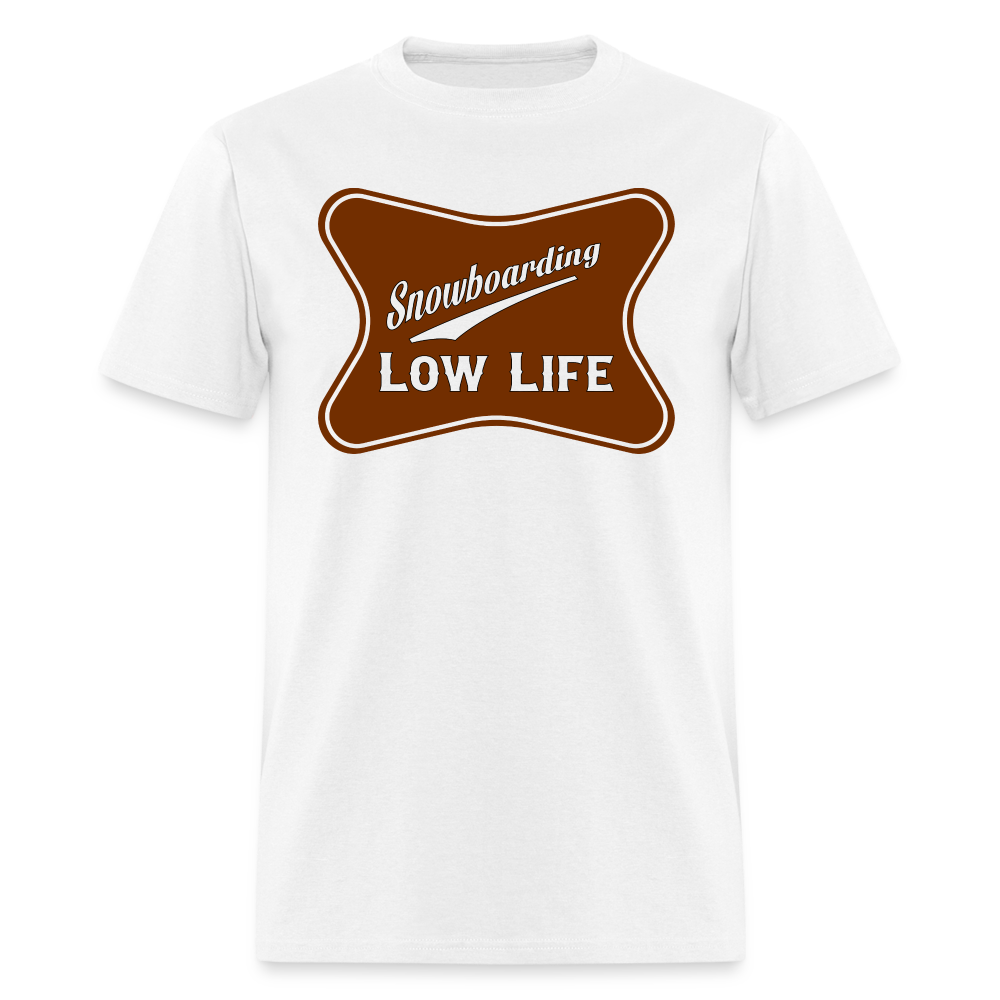 Snowboarding - Brown - Unisex Classic T-Shirt - white