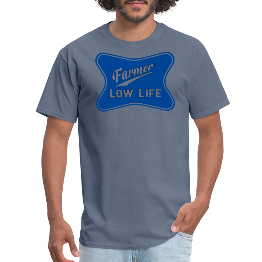 Farmer - Blue - Unisex Classic T-Shirt - denim