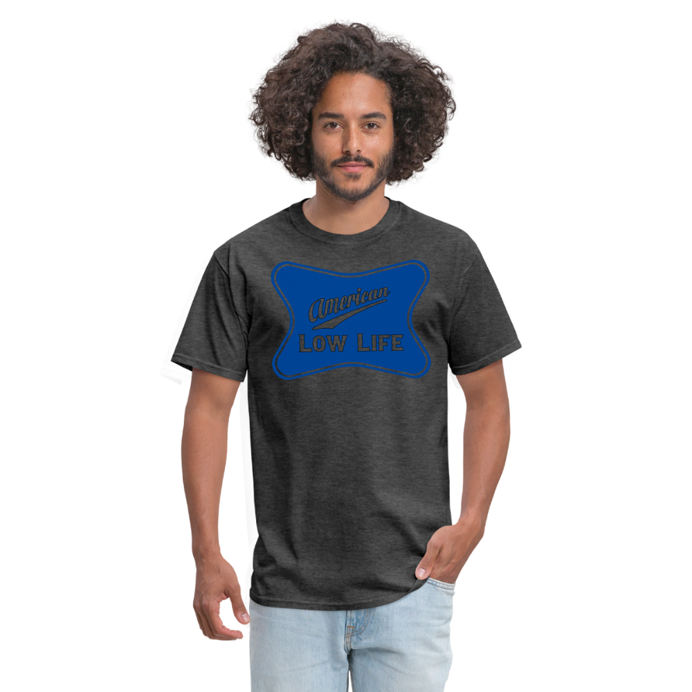American - Dark Blue - (Unisex) Classic T-Shirt - heather black
