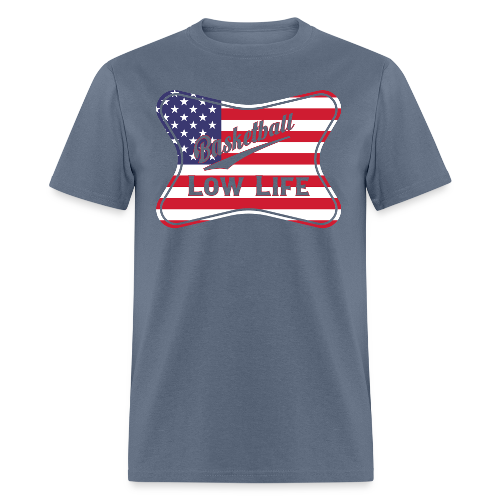 Basketball - Patriotic - Unisex Classic T-Shirt - denim
