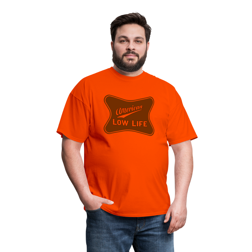 American - Brown - (Unisex) Classic T-Shirt - orange