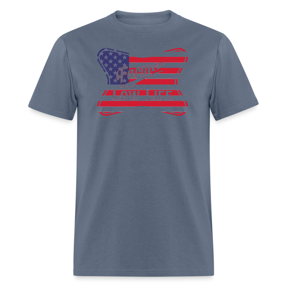 Farmer - Patriotic - Unisex Classic T-Shirt - denim