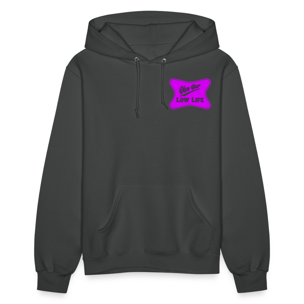 Dive Bar - Pink - Unisex Classic Hoodie - asphalt