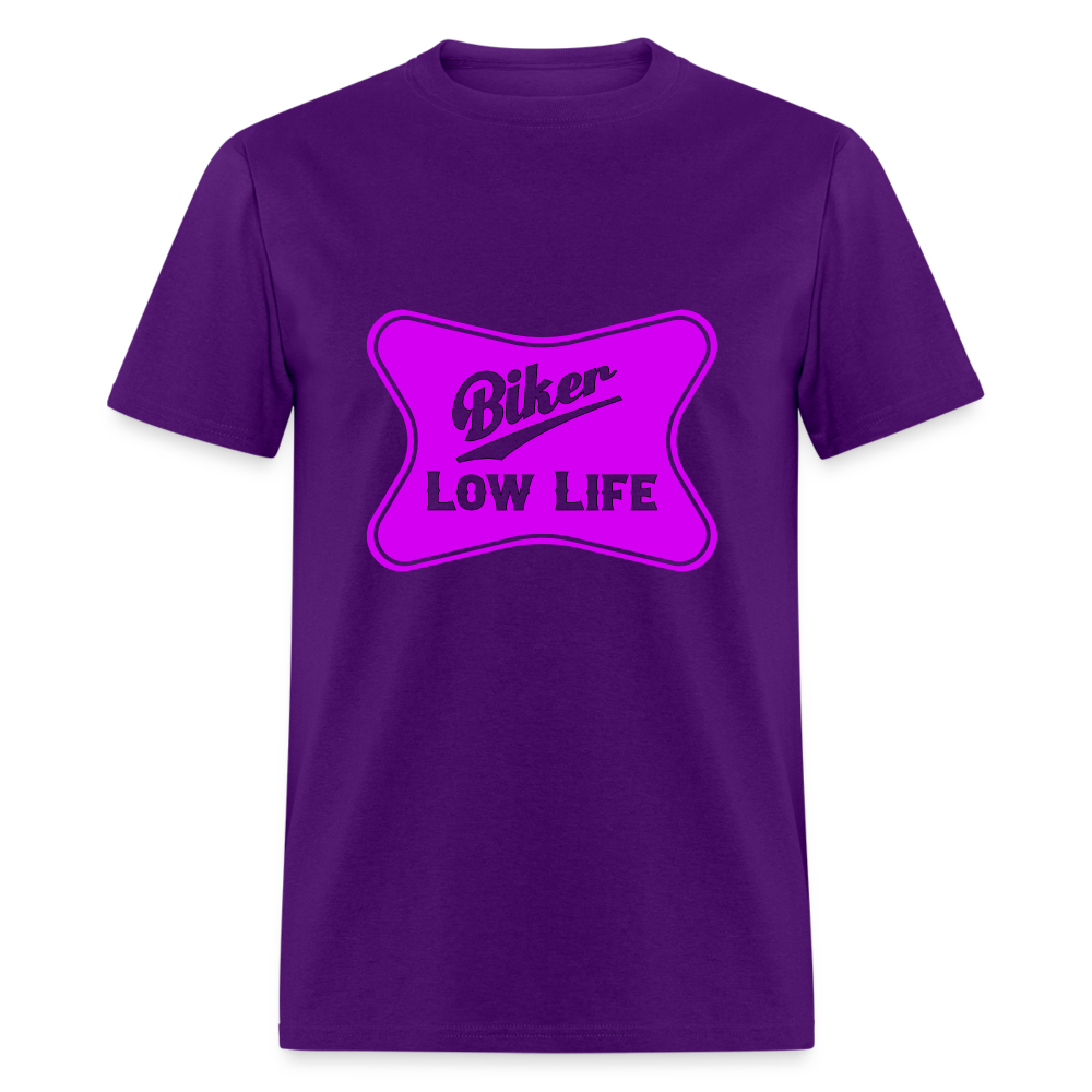 Biker - light purple -  Unisex Classic T-Shirt - purple