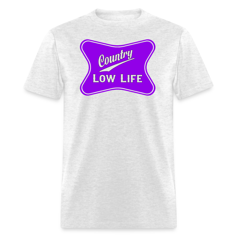 Country - Purple - Unisex Classic T-Shirt - light heather gray