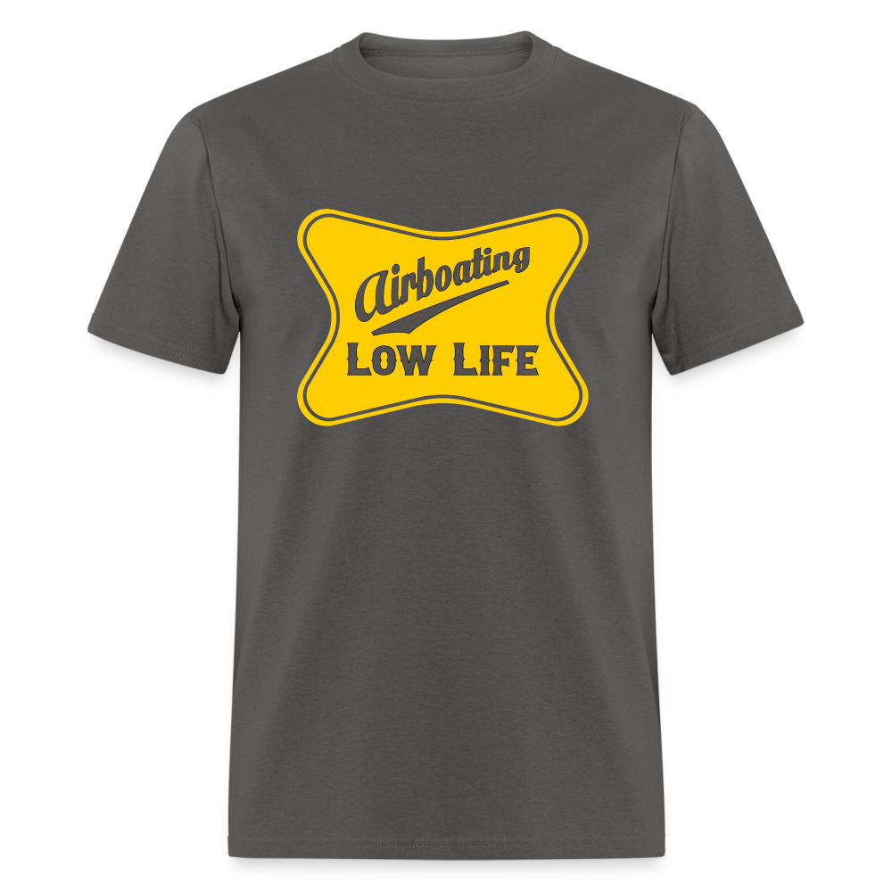 Airboating - Yellow - (Unisex) Classic T-Shirt - charcoal