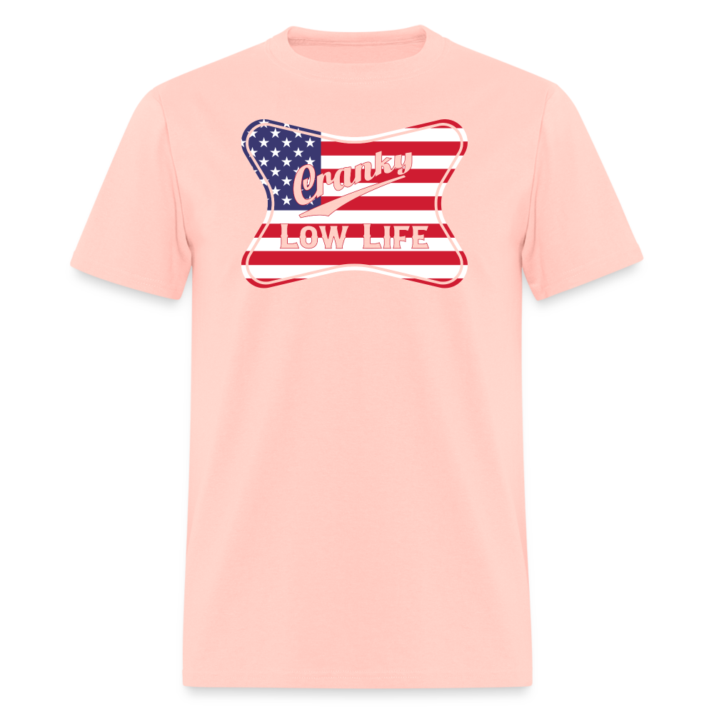 Cranky - Patriotic - Unisex Classic T-Shirt - blush pink 