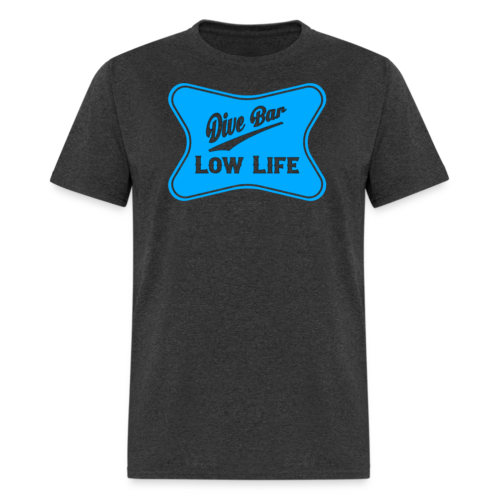 Dive Bar - Light Blue - Unisex Classic T-Shirt - heather black