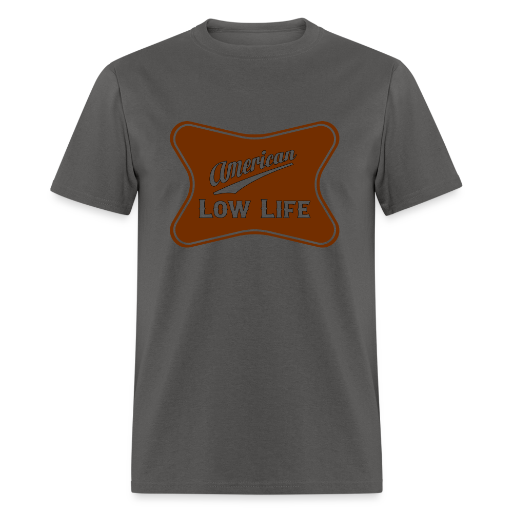 American - Brown - (Unisex) Classic T-Shirt - charcoal