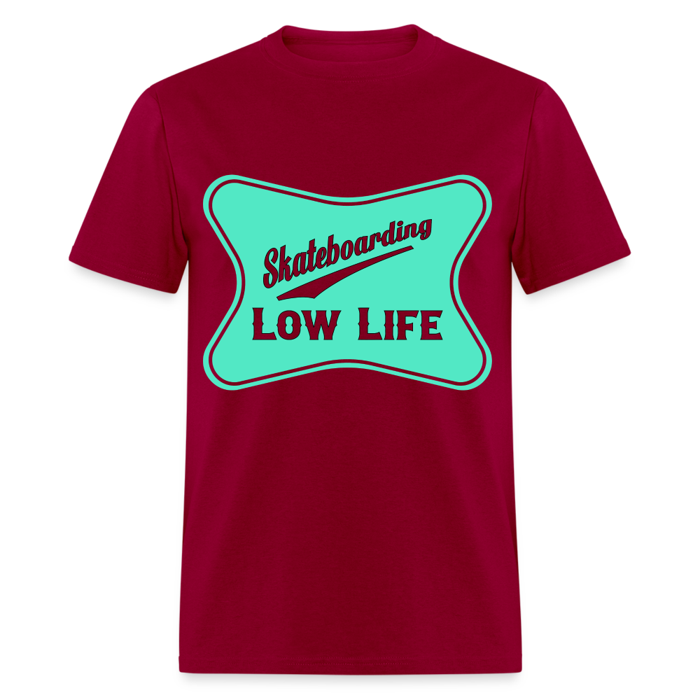 Skateboarding - Teal - Unisex Classic T-Shirt - dark red