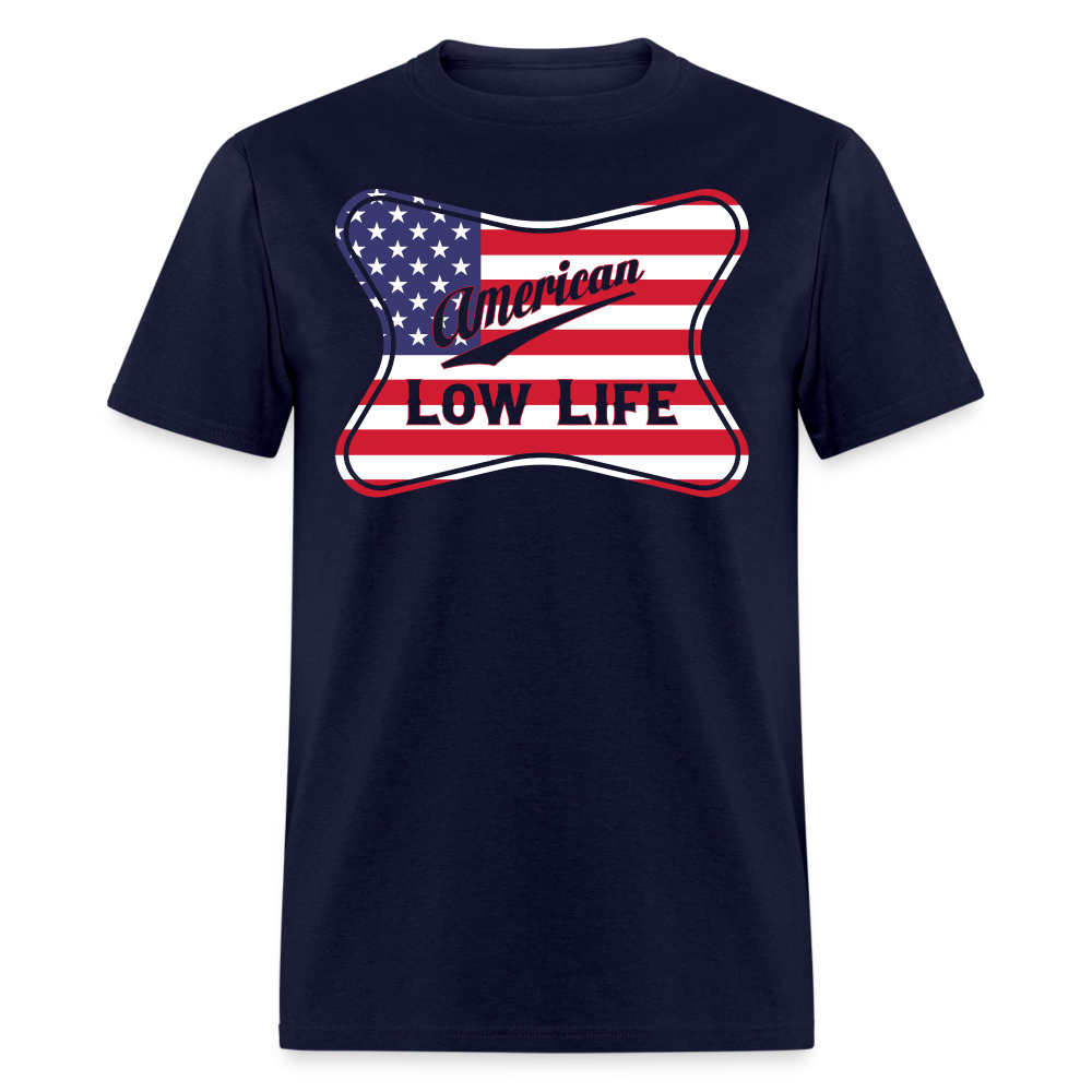 American - Flag - (Unisex) Classic T-Shirt - navy