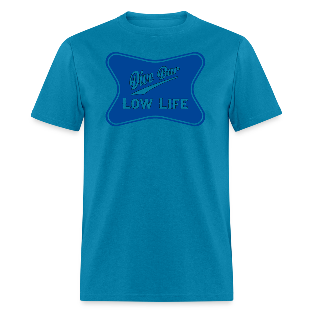 Dive Bar - Dark Blue - Unisex Classic T-Shirt - turquoise