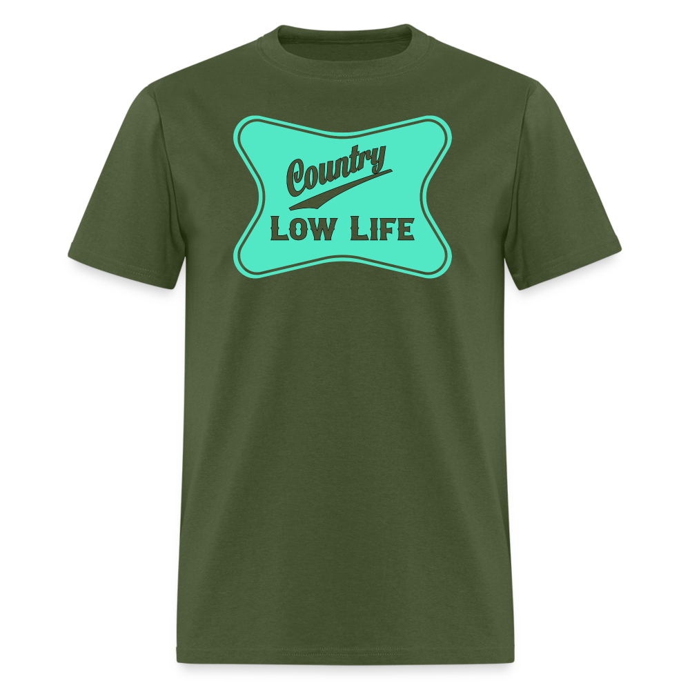 Country - Teal - Unisex Classic T-Shirt - military green