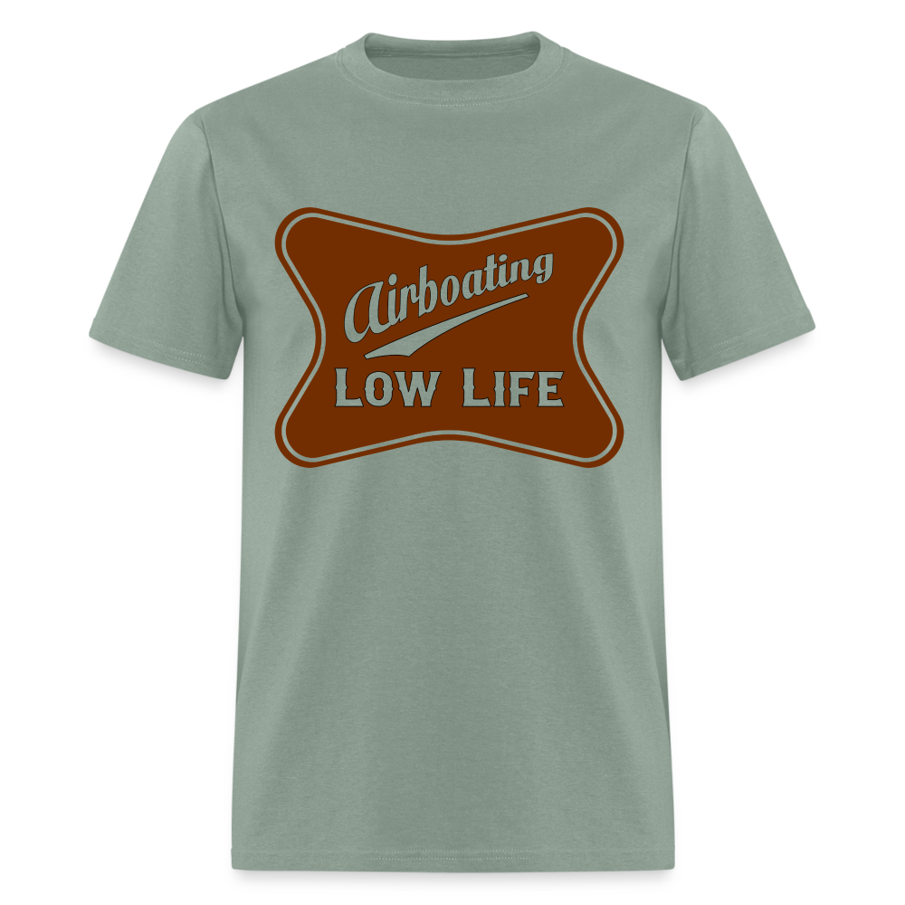 Airboating - Brown - (Unisex) Classic T-Shirt - sage