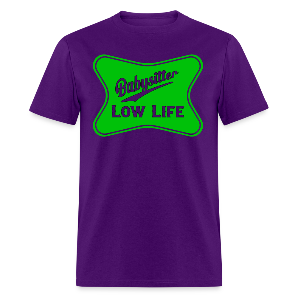 Babysitter - Green - Unisex Classic T-Shirt - purple