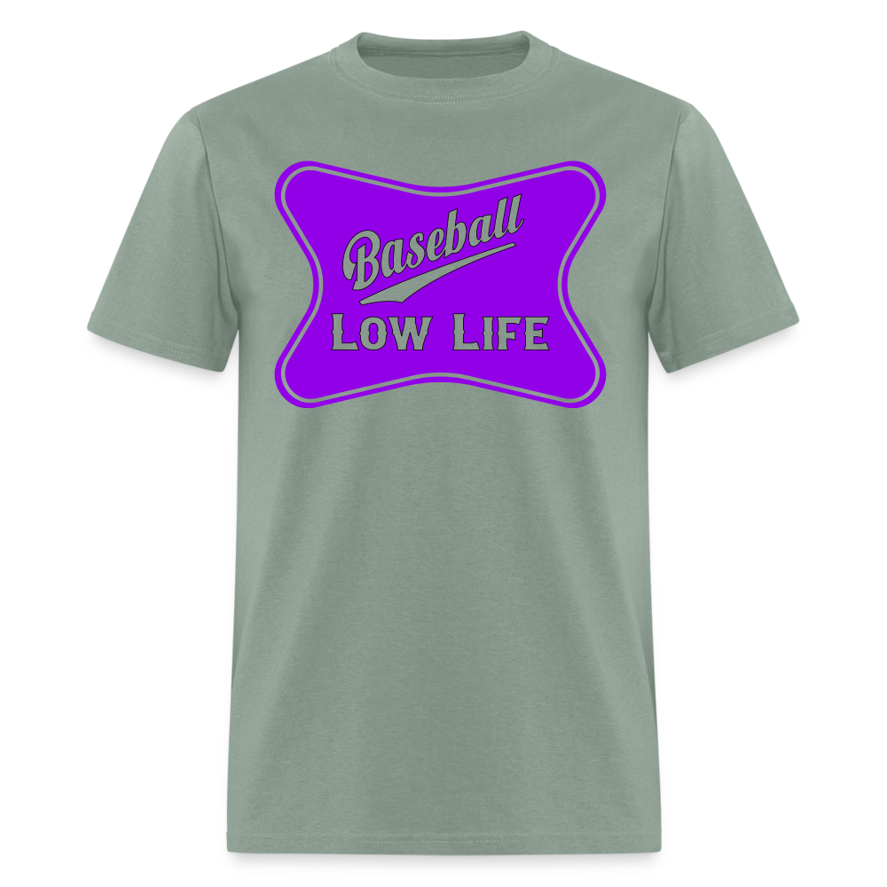 Baseball - Purple - Unisex Classic T-Shirt - sage