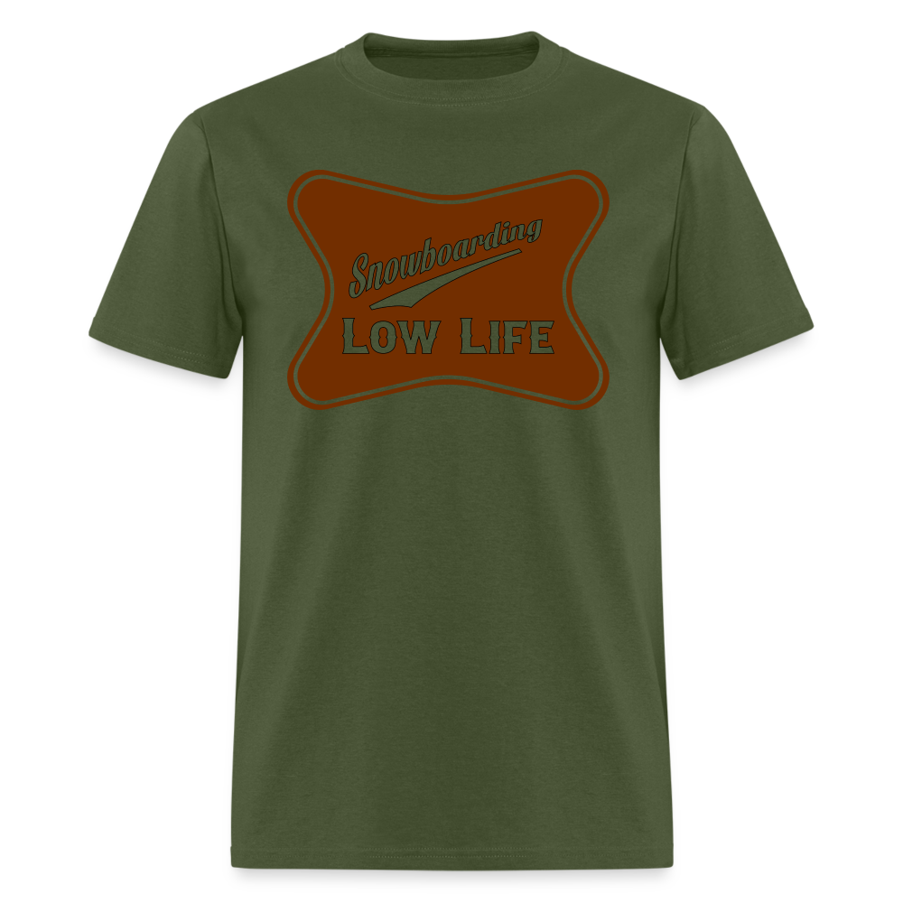 Snowboarding - Brown - Unisex Classic T-Shirt - military green