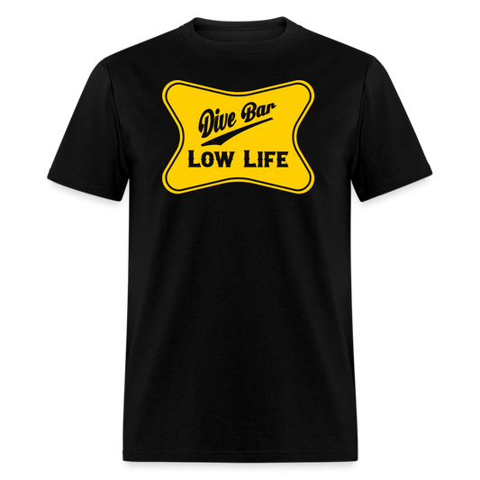 Dive Bar - Yellow - Unisex Classic T-Shirt - black